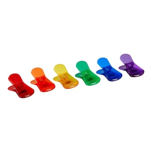 Magneet-clips, 6 stuks