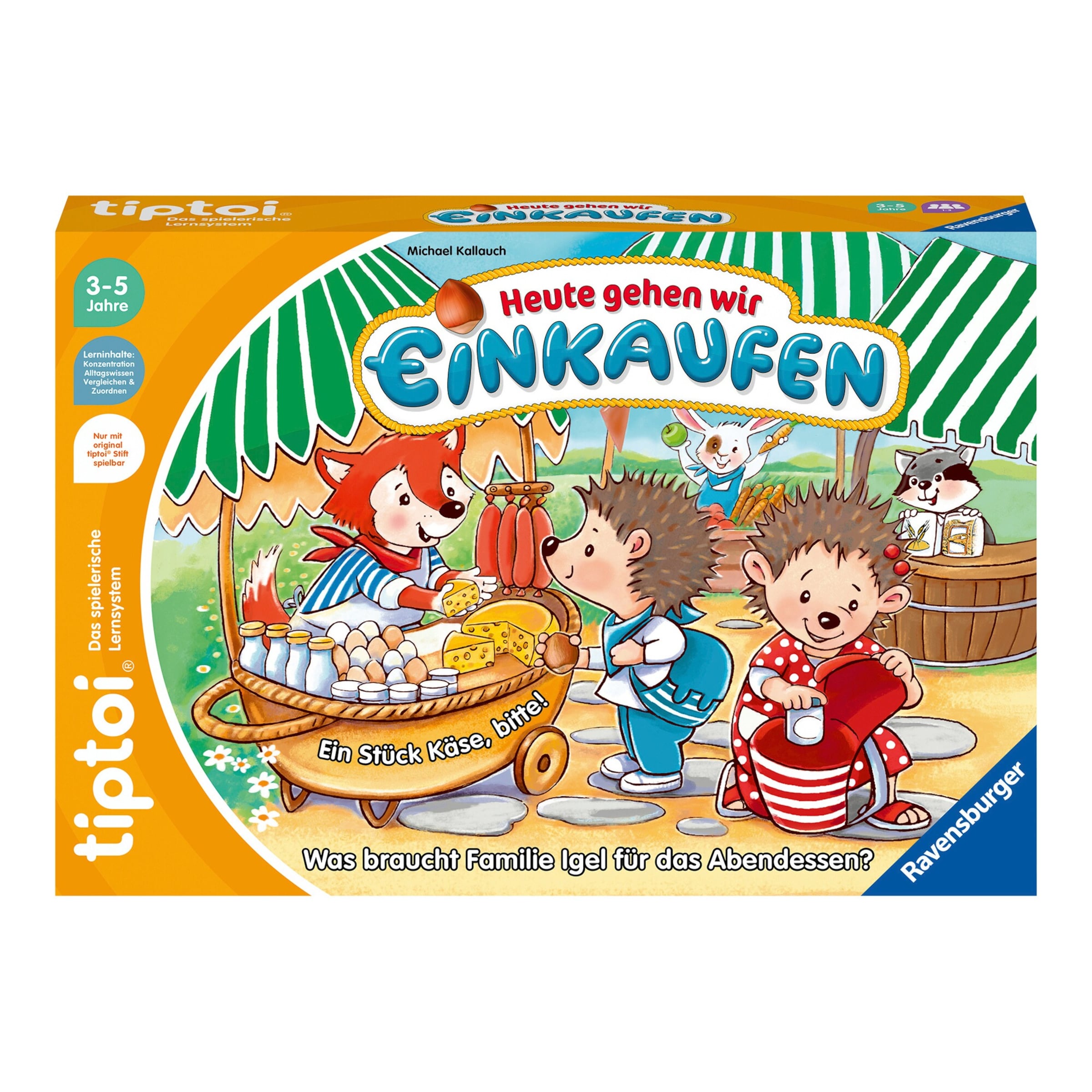 Ravensburger Tiptoi Lernspiel Heute gehen wir Einkaufen