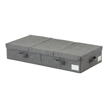 Opbergbox met klapdeksel voor onder bed, 2 stuks