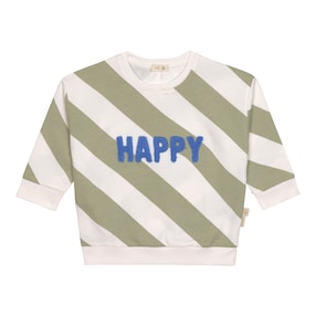 Sweat-shirt rayures Happy Little Gang