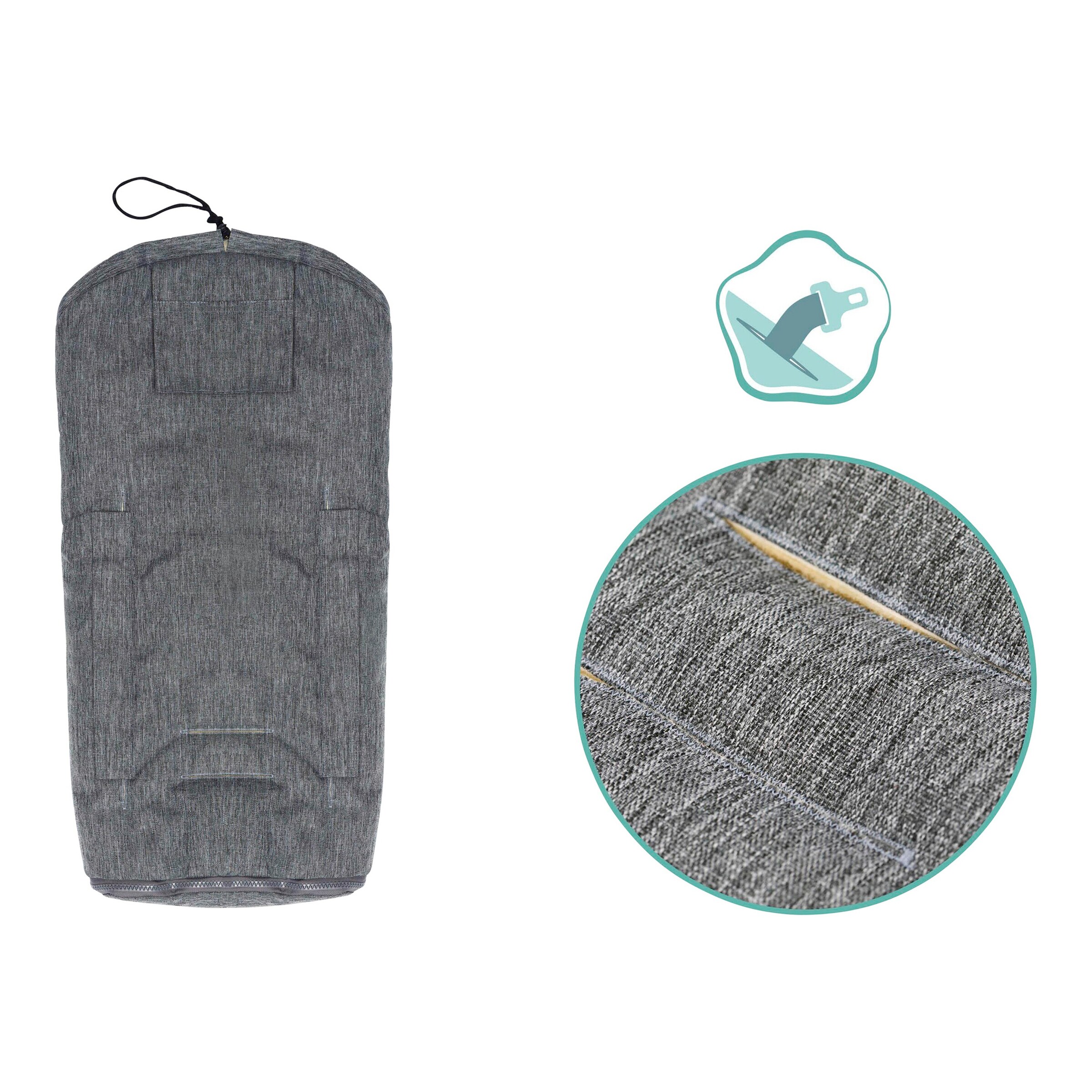 Thumbnail - Fillikid Winterfußsack Pamir grau