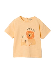 Baby T-Shirt mit Tier-Motiven, Bio-Baumwolle