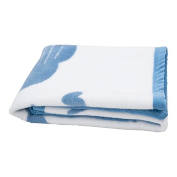 Babydecke Unicade mit Namen 75x100 cm