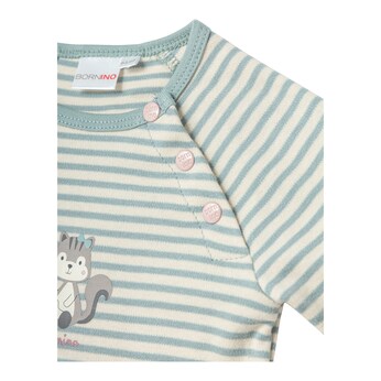 Raglanshirt langarm Ringel Eichhörnchen