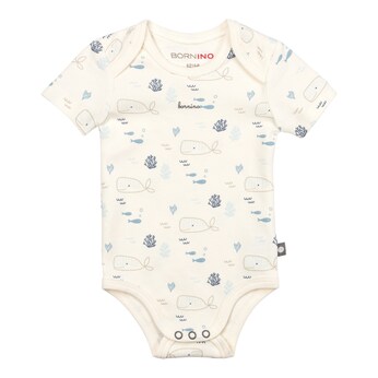 3er-Pack Bodys kurzarm Ocean
