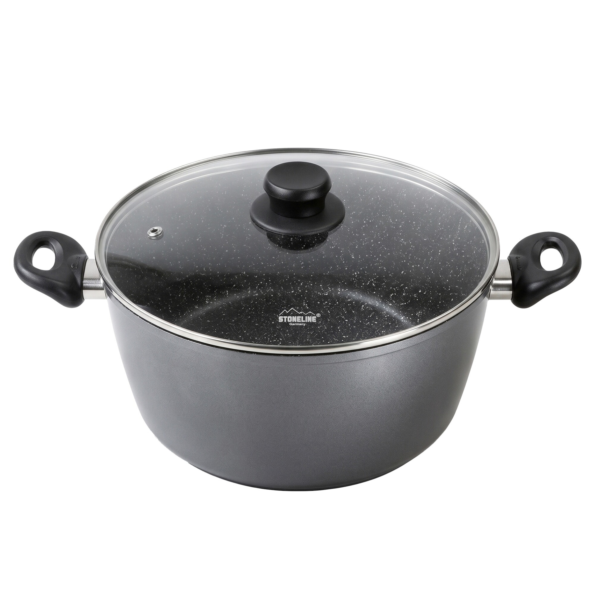 STONELINE® STONELINE Kochtopf 32 cm 10,6 l Aluminiumguss | mit Deckel