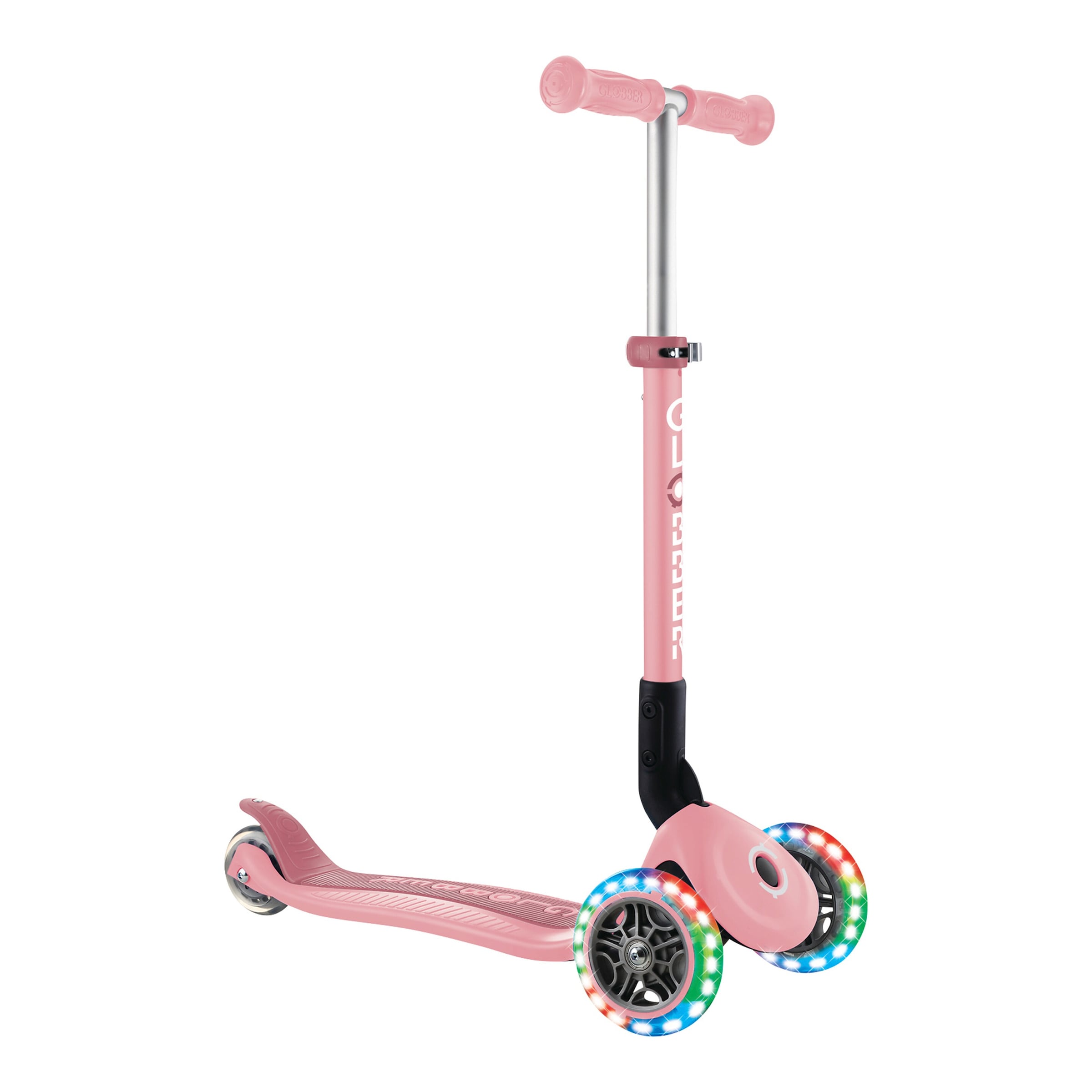 Globber Scooter Junior mit Leuchtrollen