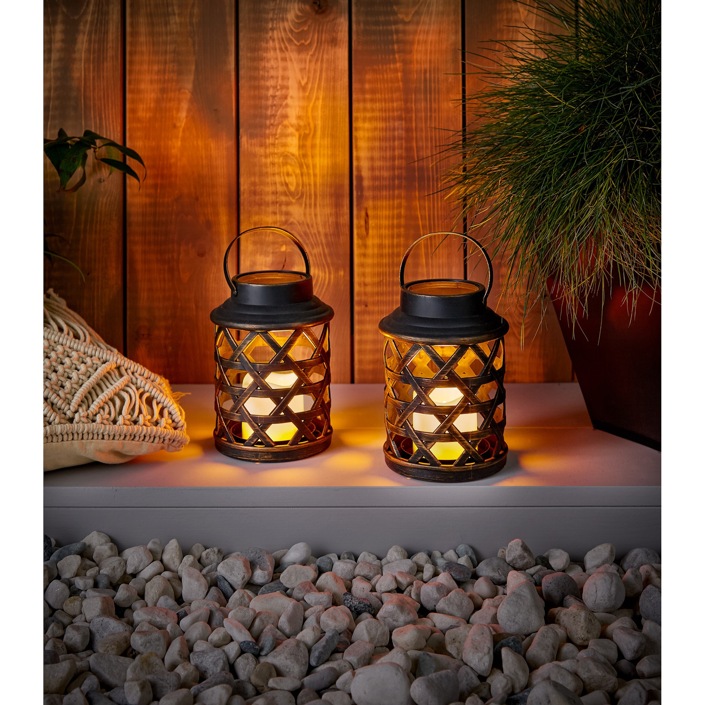 LED-Windlicht „2 in 1“, 1 Stück