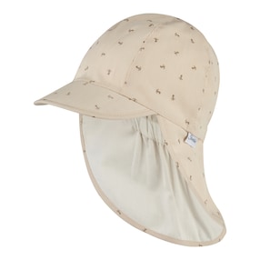 Schirmmütze mit Nackenschutz Ringel Anker