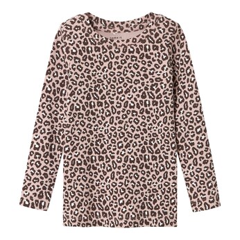 Shirt langarm Leoprint