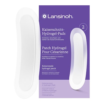 2er-Pack Kaiserschnitt Hydrogel-Pads