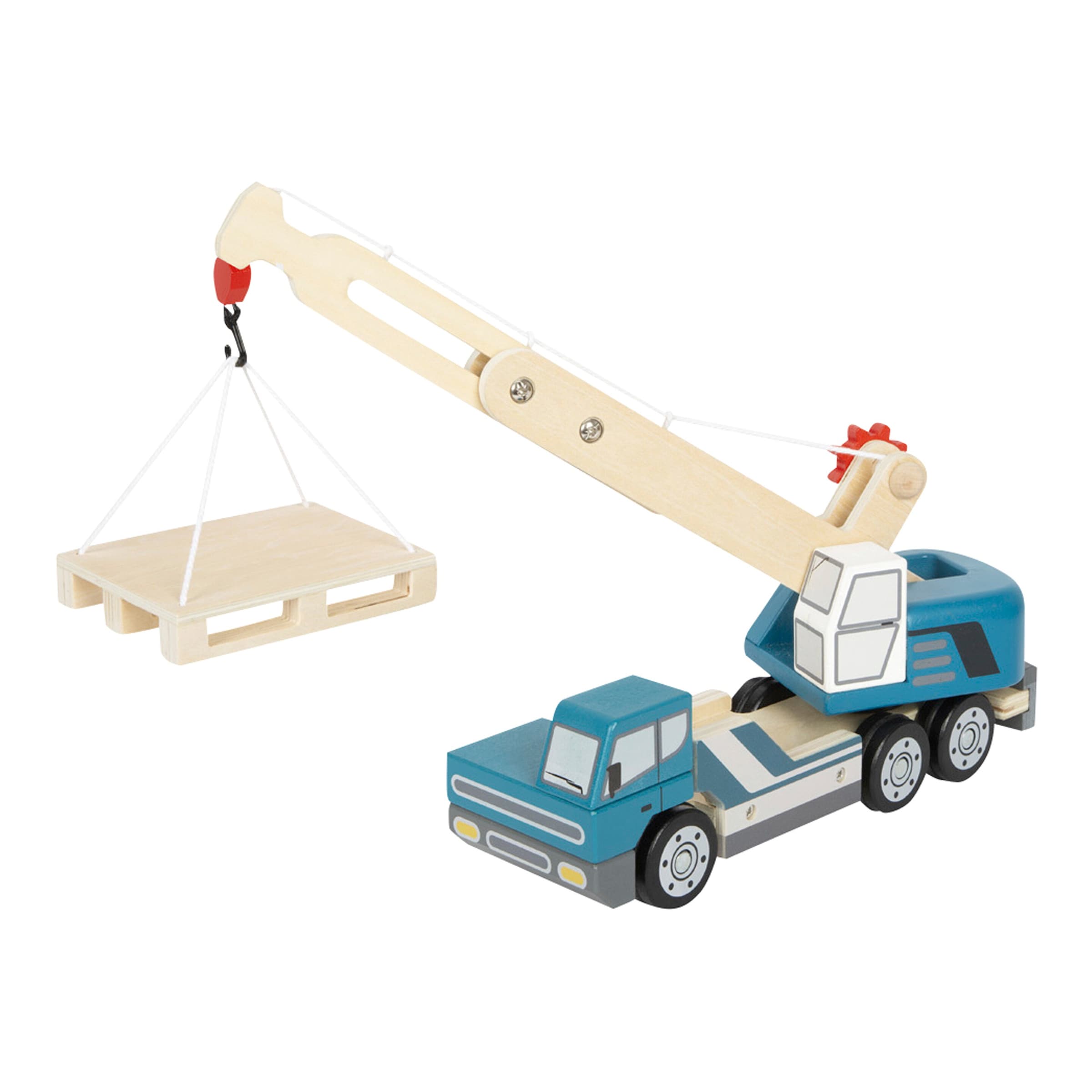 Small Foot Kranwagen mit Palette