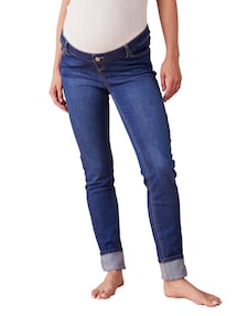 Skinny-Umstandsjeans, Seamless-Bund WATERLESS, Bundweite verstellbar