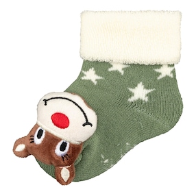 Chaussettes-hochet Noël