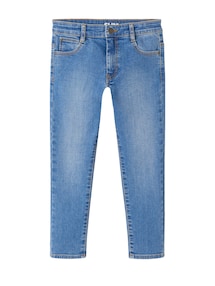 Jungen Slim-Fit-Jeans WATERLESS, Hüftweite COMFORT, Bundweite verstellbar