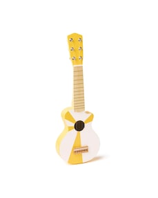 Gitarre gelb weiss