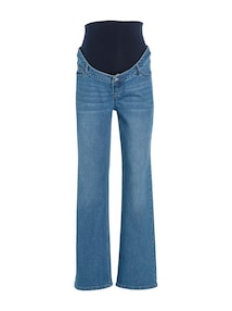 Weite Umstands-Jeans, Bundweite verstellbar