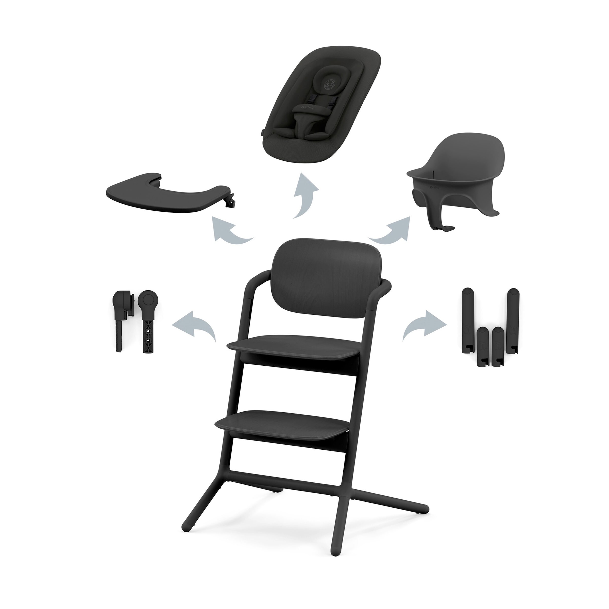 Cybex Gold Treppenhochstuhl Lemo 2.0 4-in-1 Set