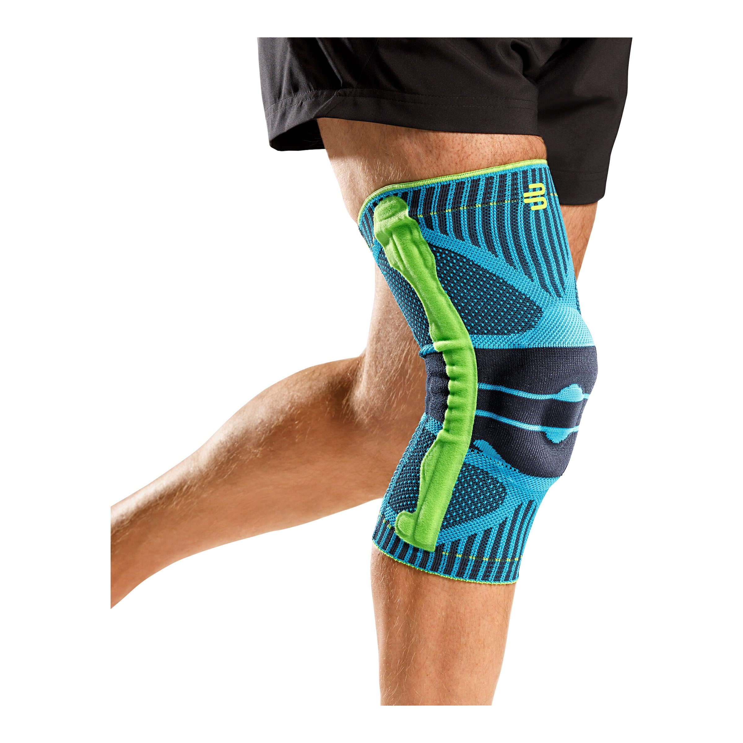 Kniebandage "Sports Knee Support" tuerkis M