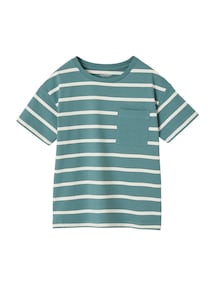 Jungen T-Shirt mit Streifen und Brusttasche
