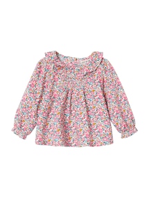 Baby-Set: Bluse aus Liberty-Stoff & Shorts