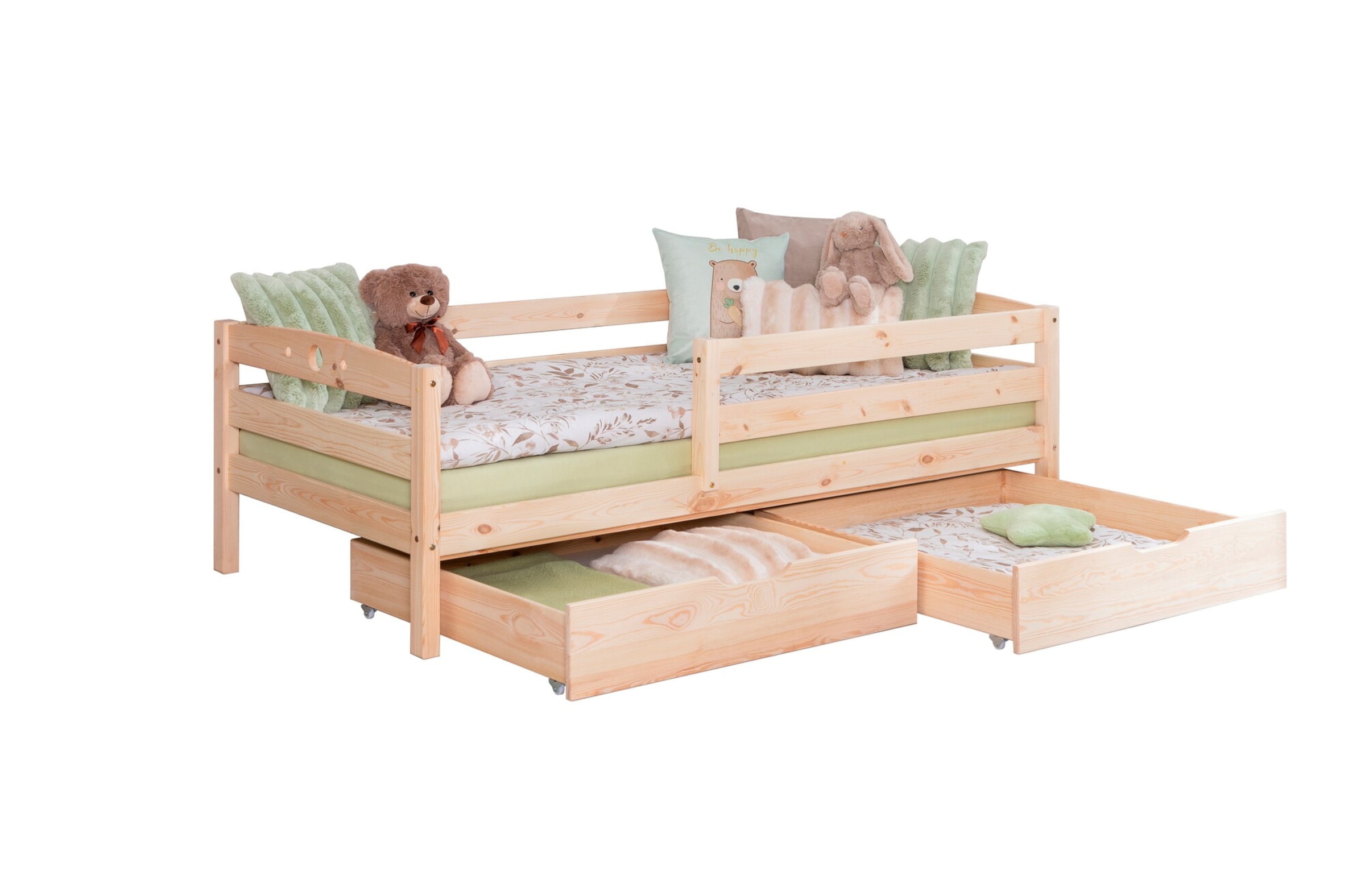 Ticaa Einzelbett „Eli“, Kinderbett, Jugendbett, Schlafzimmer, Kinderzimmer