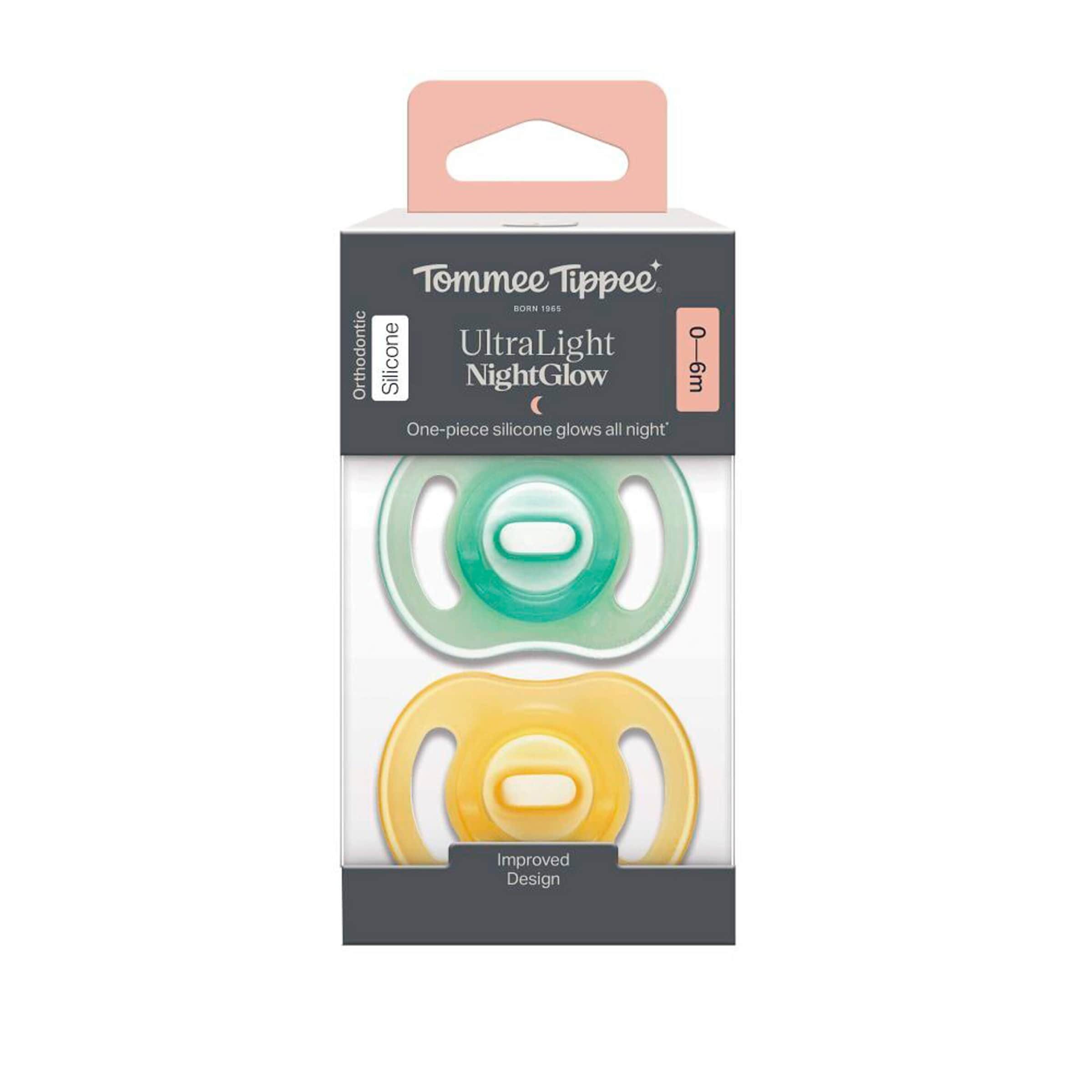Tommee Tippee 2er-Pack Schnuller ultra light 0-6M