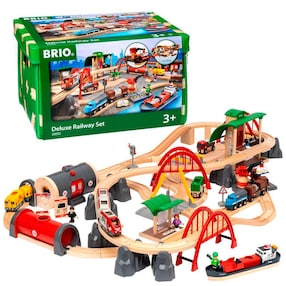 Straßen & Schienen Bahn Set Deluxe