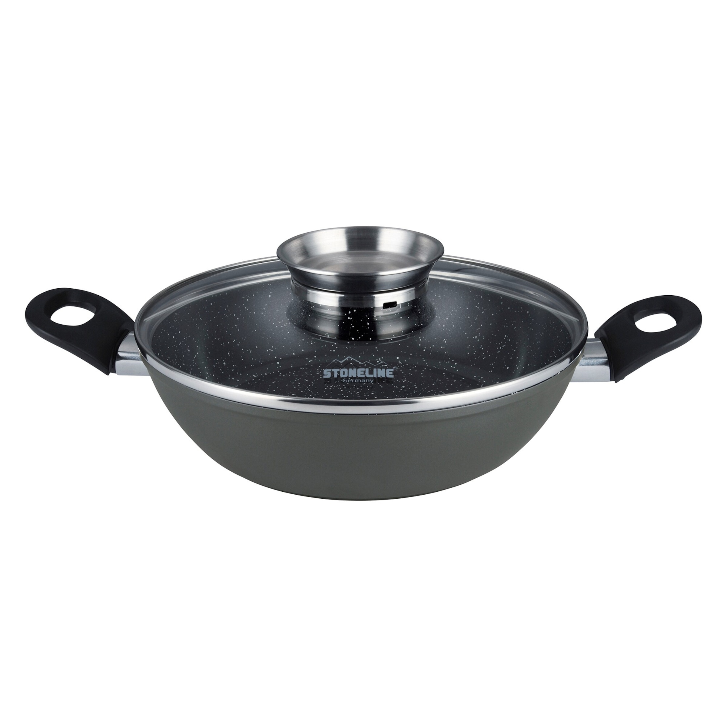 STONELINE® STONELINE CERAMIC Servierpfanne 24 cm | mit Deckel