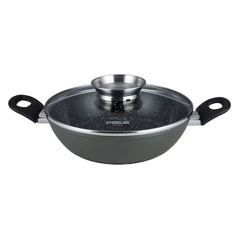 STONELINE CERAMIC Servierpfanne 24 cm | mit Deckel