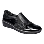 Stretch-Slipper mit Wechselsohle „Senta“