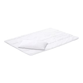 Couette et oreiller en ouate thermique 40x60cm / 100x135cm