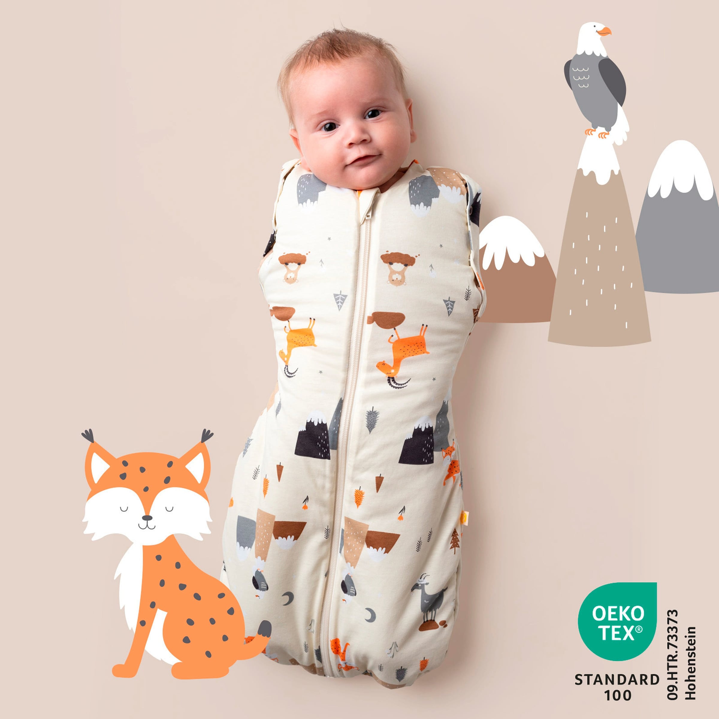 Schlummersack Schlafsack ohne Füßen 1.0 TOG