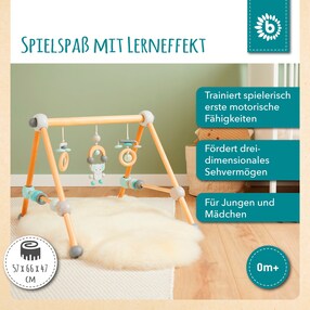 Spielbogen aus Holz - ab Geburt