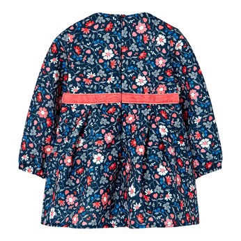 Kleid langarm Blumen