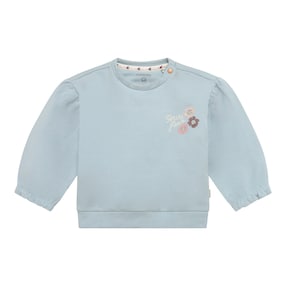 Sweatshirt Volant Blumen