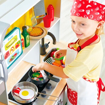 Spielküche Deluxe mit Mikrowelle