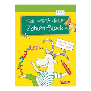 Schlau für die Schule Mein mega dicker Zahlen-Block