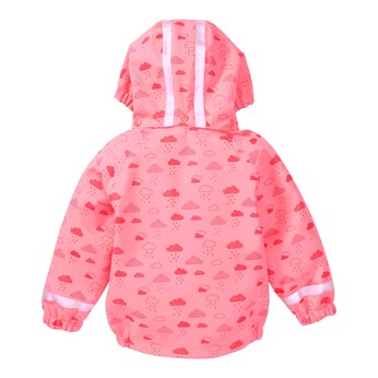 Regenjacke mit Kapuze Wolken
