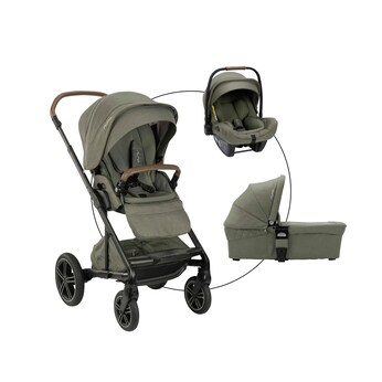 Kombikinderwagen Mixx Next Trio-Set inkl. Babyschale Pipa Next