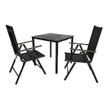 80x80 cm - Tisch & 2 Stühle