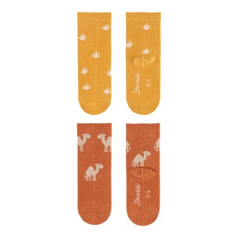 6er-Pack Socken Palmen Tiere