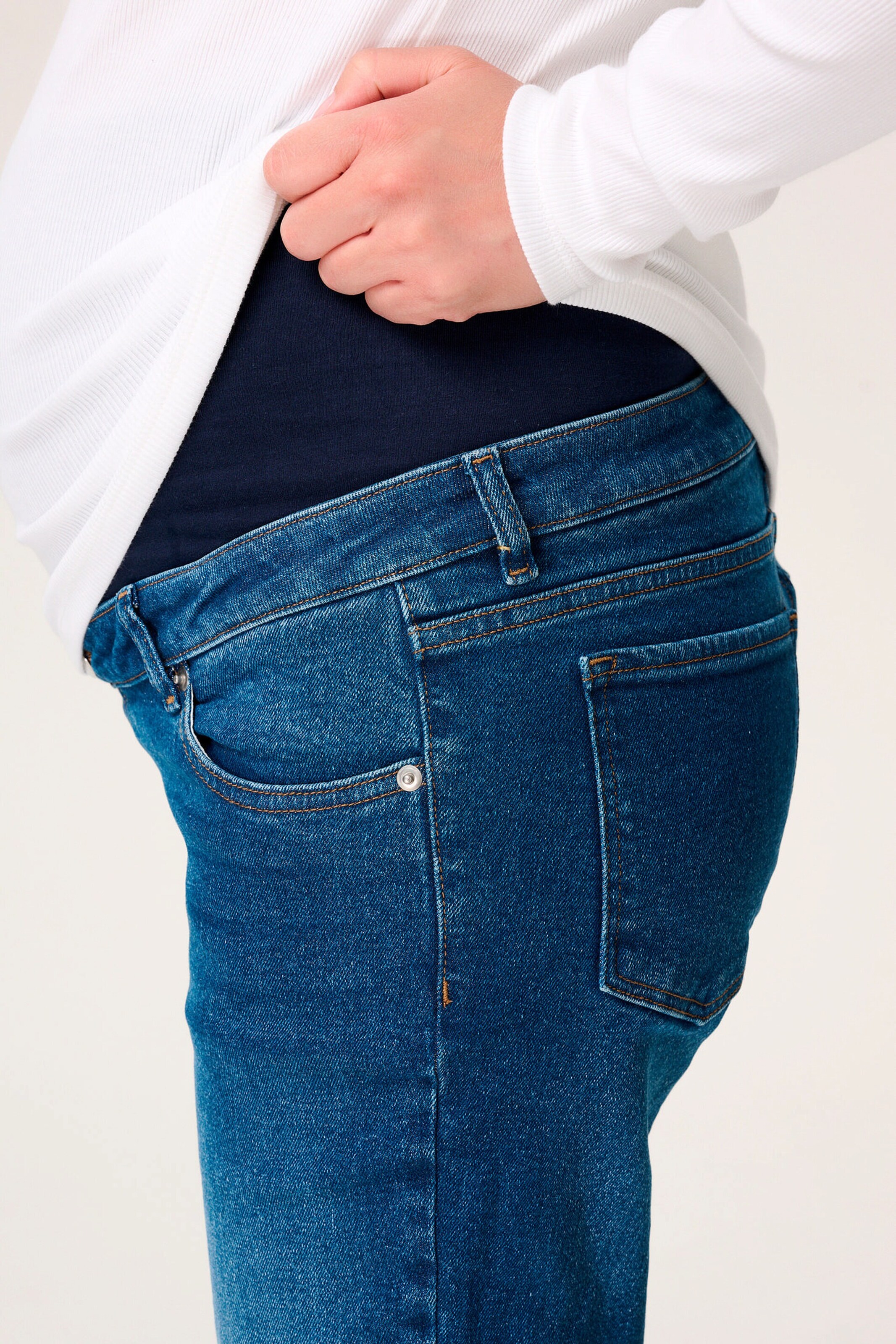 Thumbnail - Noppies Maternity Straight Umstandsjeans