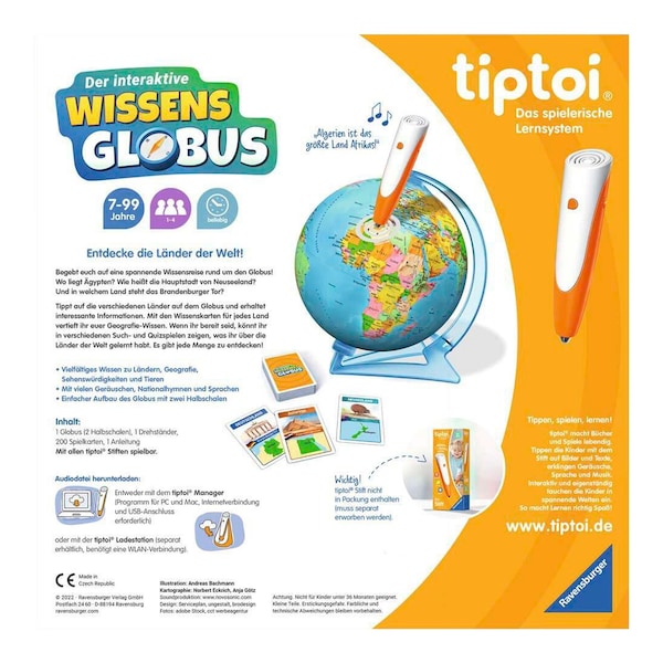 tiptoi Globe interactif (Allemand) - acheter sur Galaxus