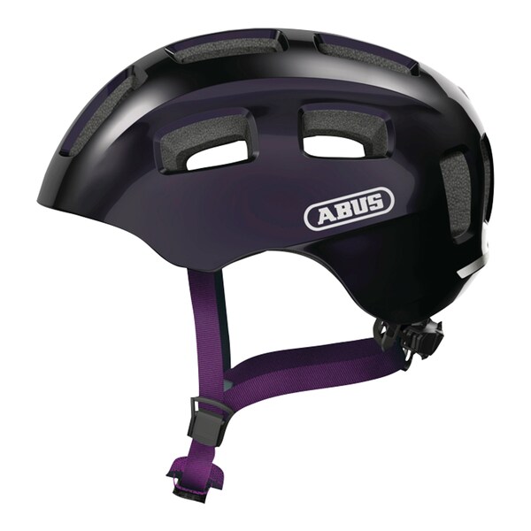 Casque Velo Homme Casque Vélo Enfant ABUS Youn-I MIPS - Avec Lumière LED Et Réflecteurs - Protection Chocs Pour Filles Et Garçons Casque Enfant