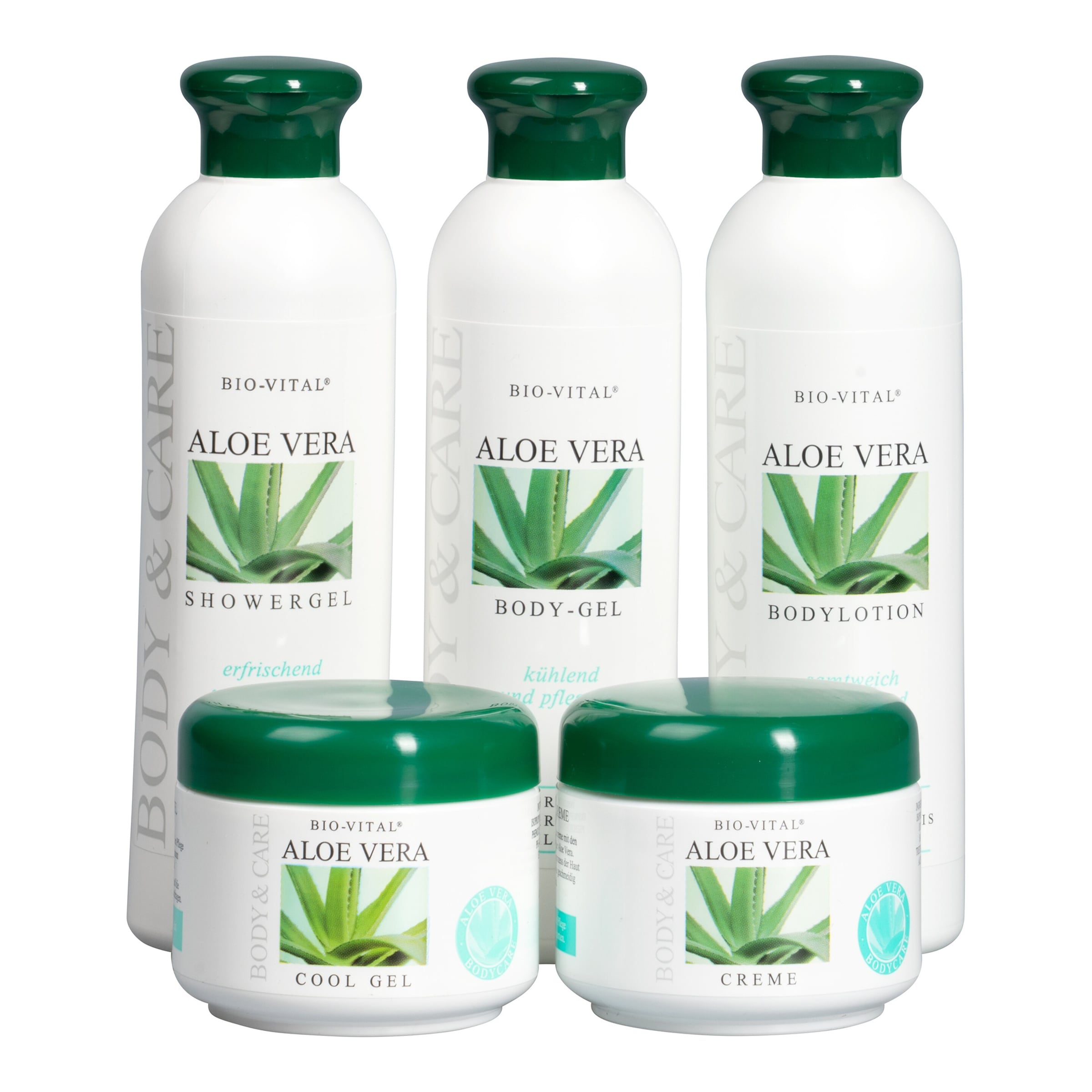 Pflegeset „Aloe Vera“, 5-teilig weiss