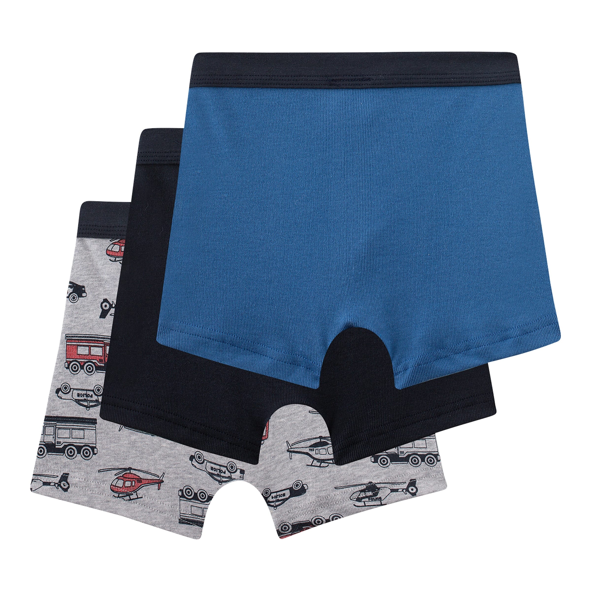 Sanetta 3er-Pack Boxershorts Fahrzeuge