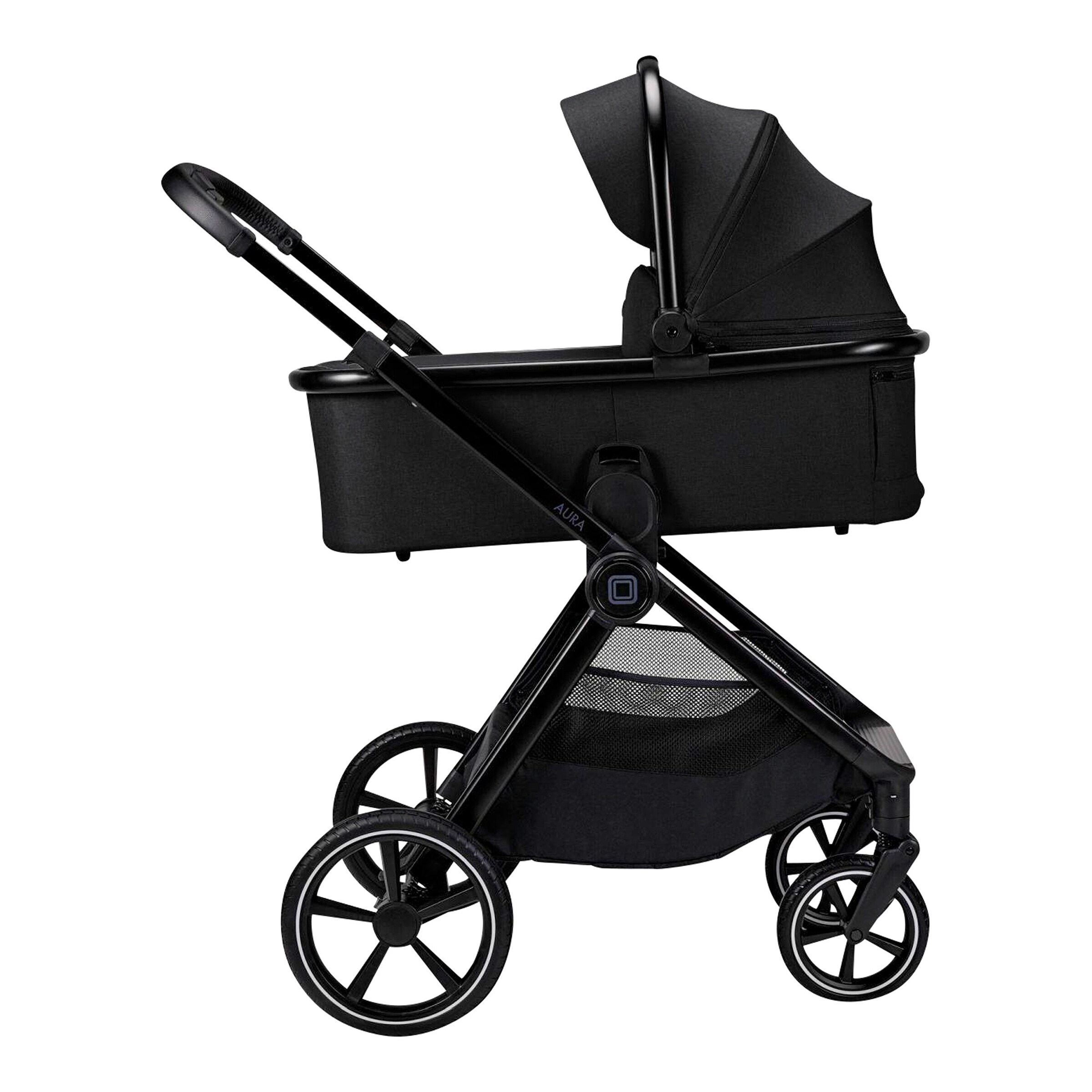 75% Rabatt! Moon Kombikinderwagen Aura (2026) schwarz 75% Rabatt! Moon Kombikinderwagen Aura (2026) schwarz