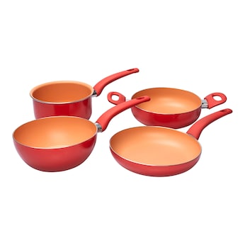 Mini-pannenset, 4-delig