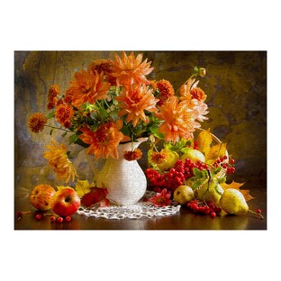 Puzzle "Still Life with Orange Dahlias", 1000 pièces